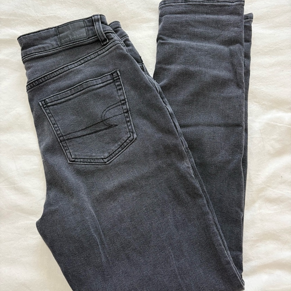 AE Black/Gray Women's Jeans